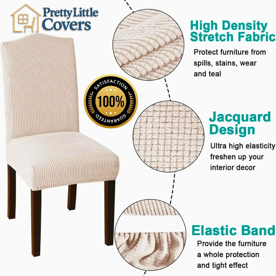 PrettyGuard™ Waterproof Stretch Chair Covers