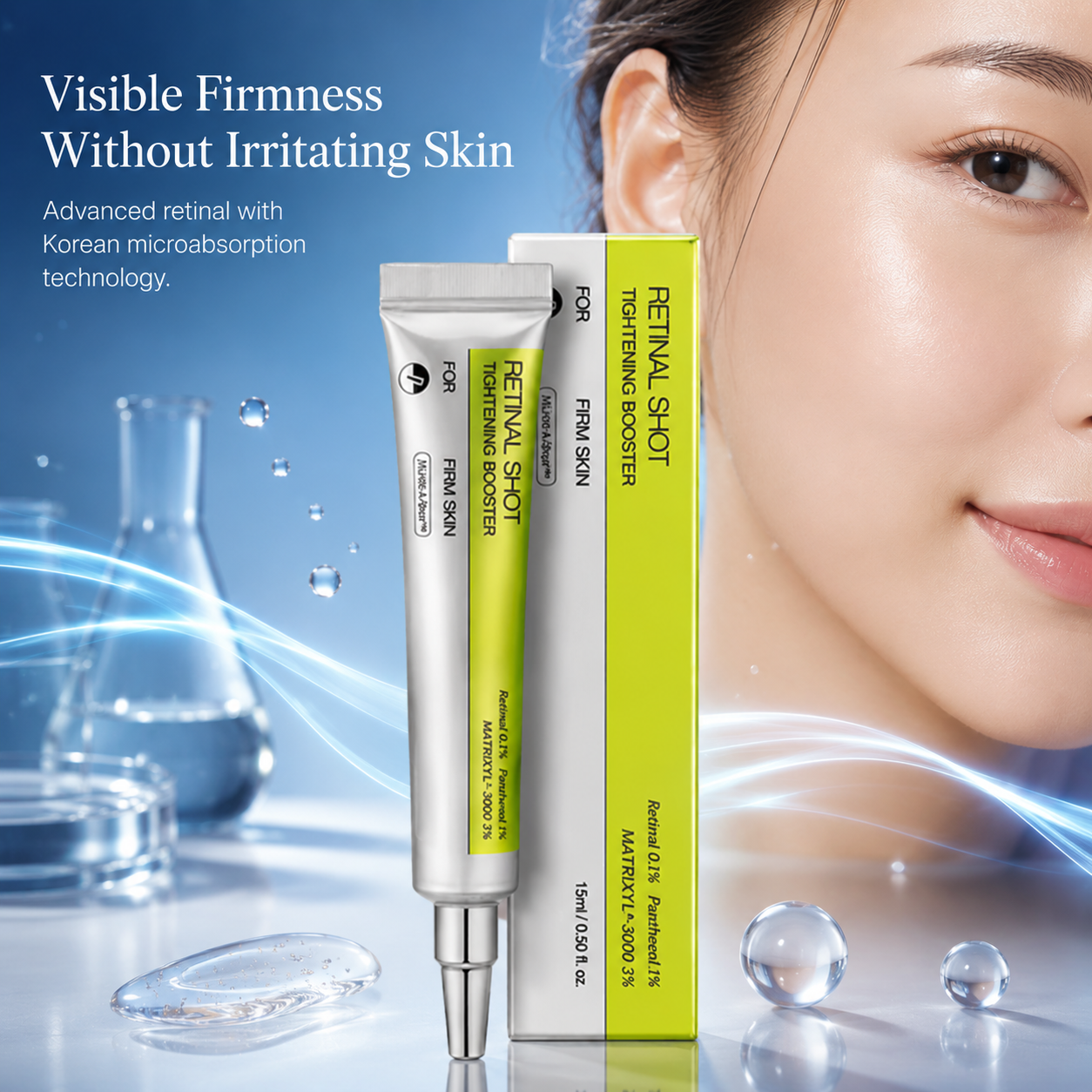 Firmer Radiant Skin with Revitalisse™ Retinal Precision