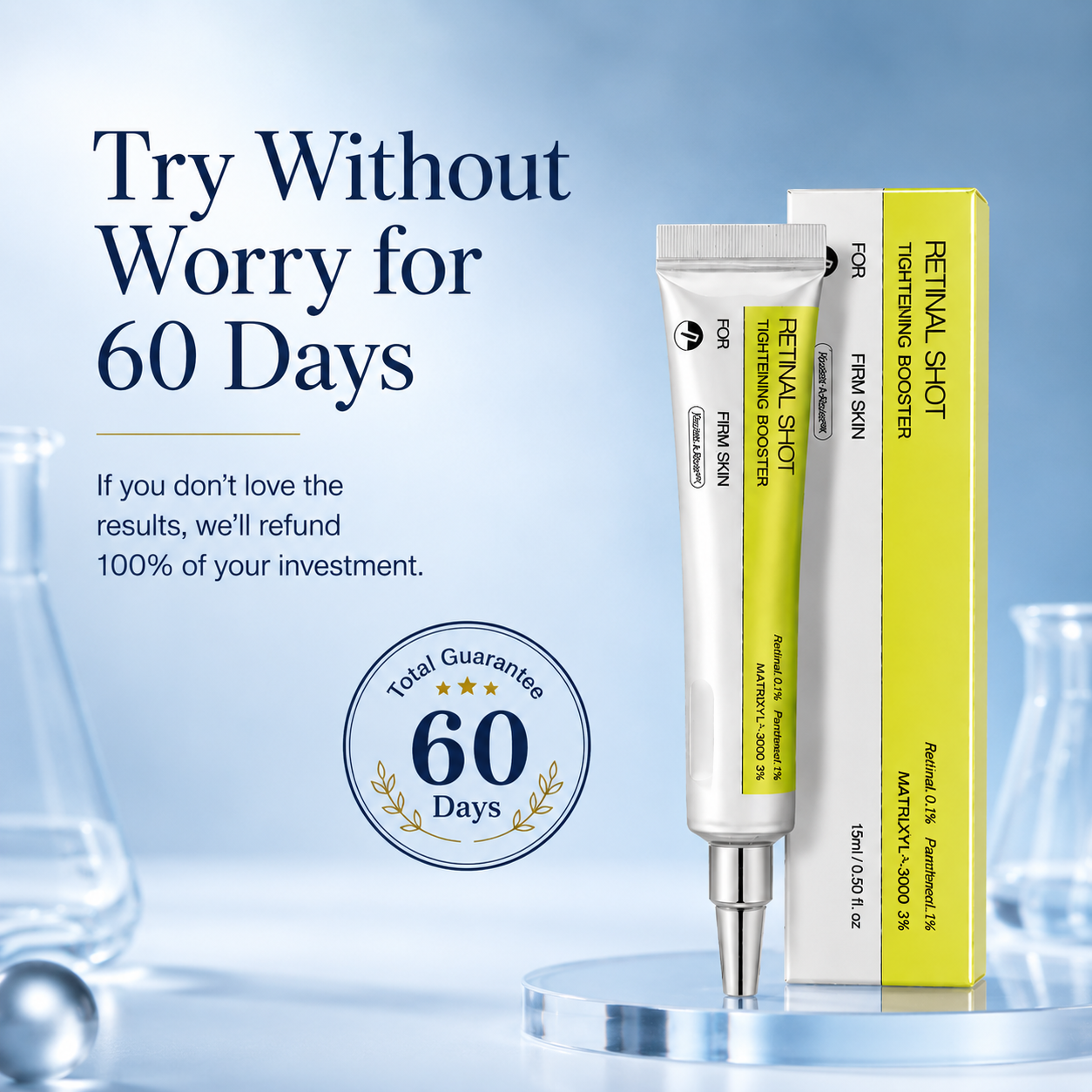 Firmer Radiant Skin with Revitalisse™ Retinal Precision