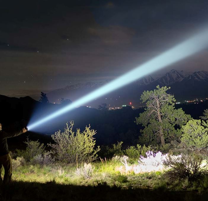 TitaniumBeam™ Laser Flashlight – Turn Night into Day with Military-Grade Power
