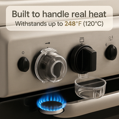 Vuxeco™ Oven Knob Safety Covers