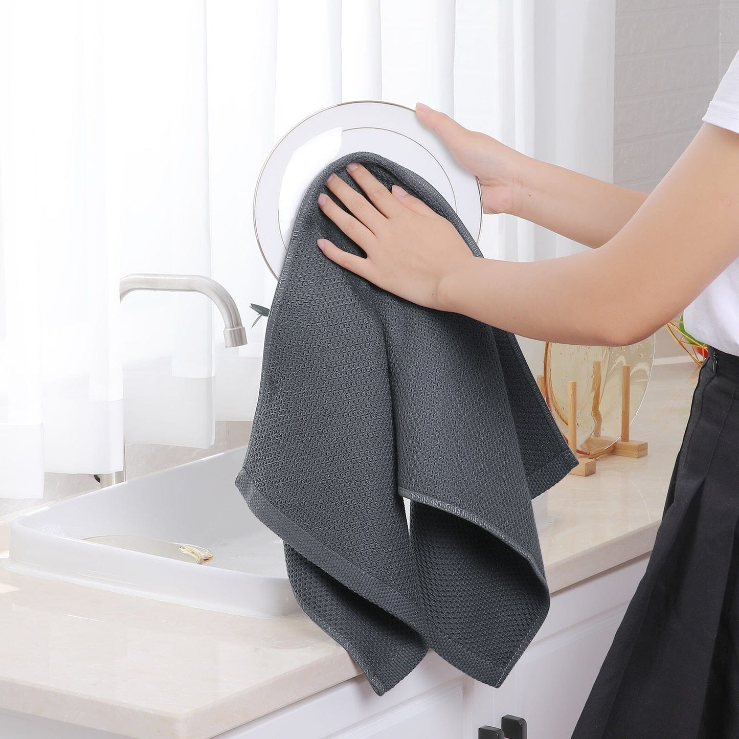 TechFiber™ Kitchen Towels – Ultra Absorbent, Fast-Drying & Long-Lasting